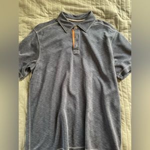 Grey/Blue Polo Shirt Size M